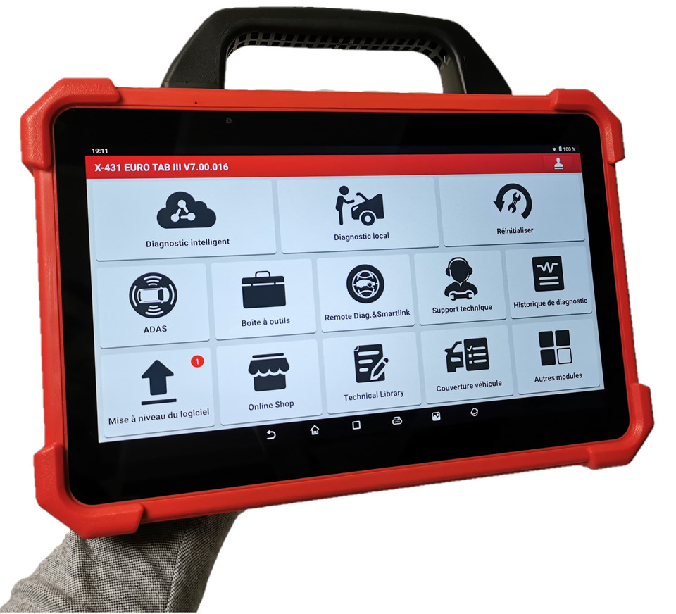LAUNCH X-431 Euro TAB III 2 ans de mise à jour inclus LAUNCH X-431 Euro TAB III 2 ans de mise à jour inclus