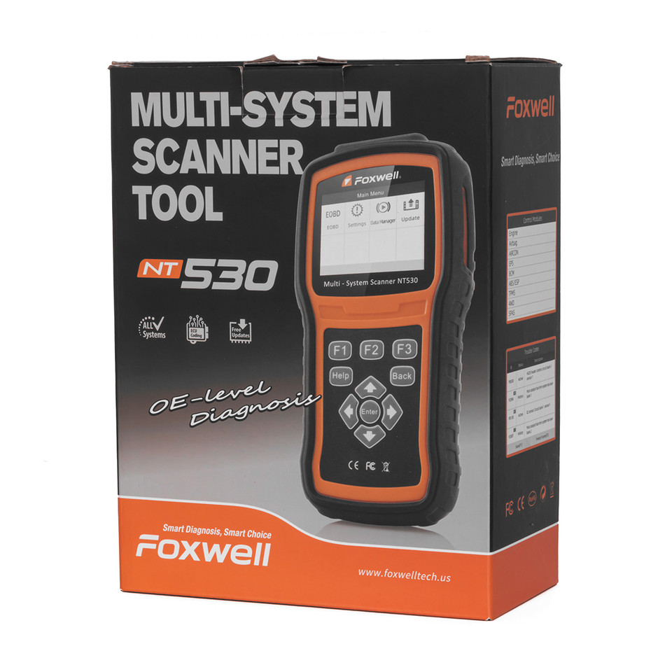 Foxwell NT530 multi-systèmes avec mises à jour gratuites (choix de la marque possible)