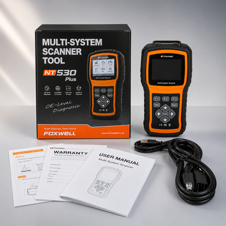 Foxwell NT530 Plus multi-systèmes avec mises à jour gratuites (choix de la marque possible)