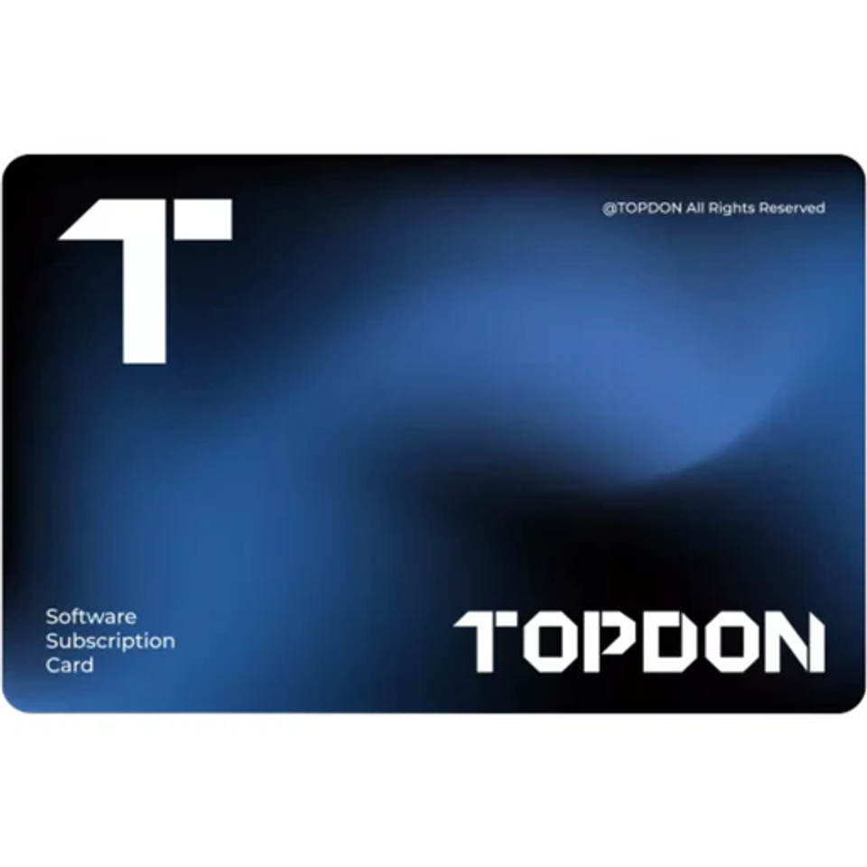 Renouvellement abonnement Topdon 1 an pour gamme Phoenix