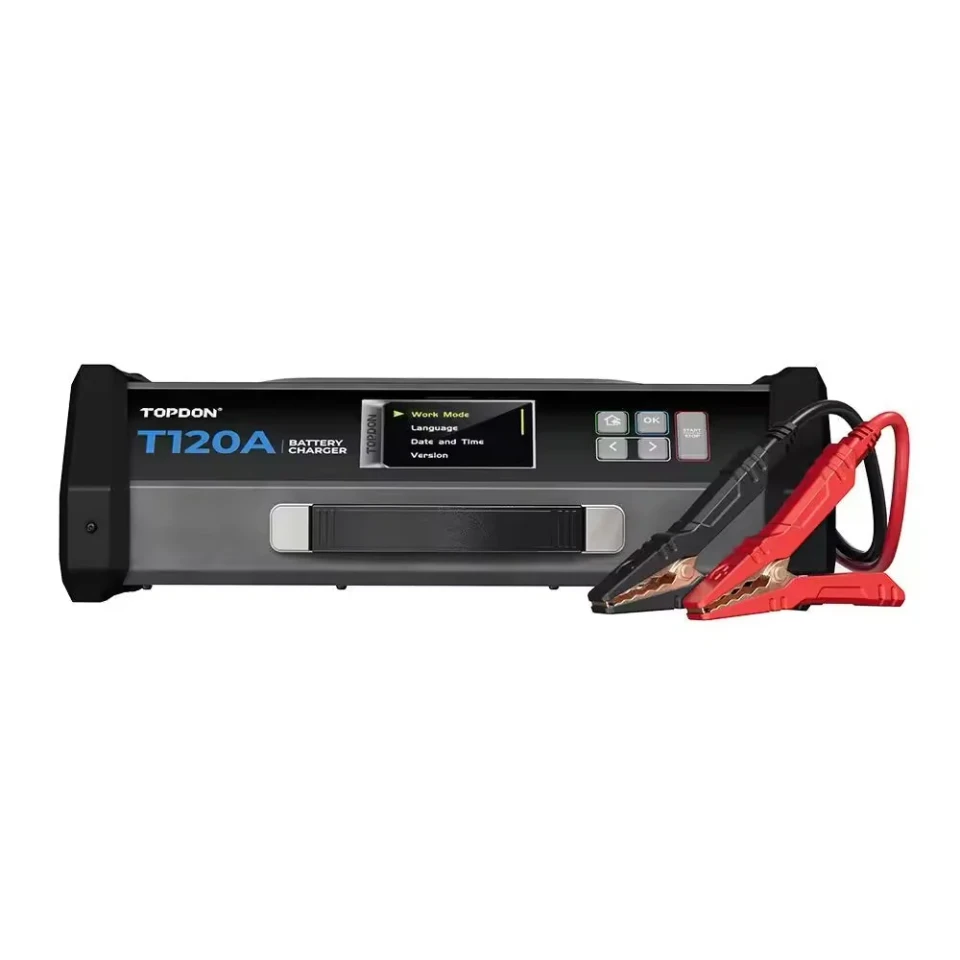 Topdon Tornado12000 : Chargeur de Batterie Intelligent 12V/6V et Désulfateur