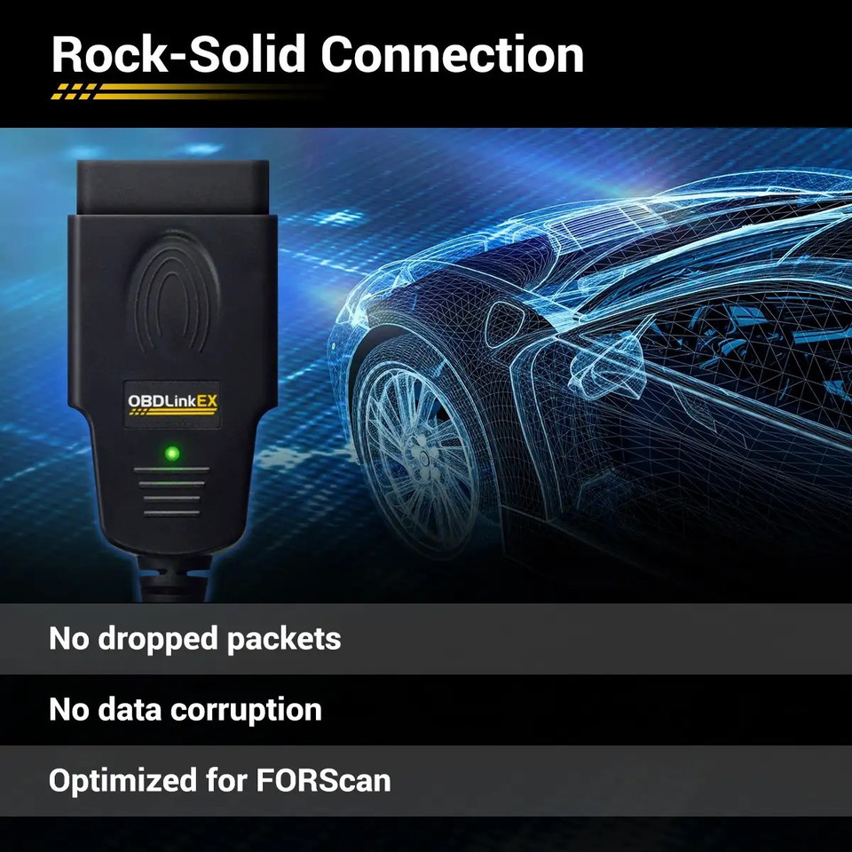 OBDLink EX USB : Interface de diagnostic spécial Multiecuscan / Forscan