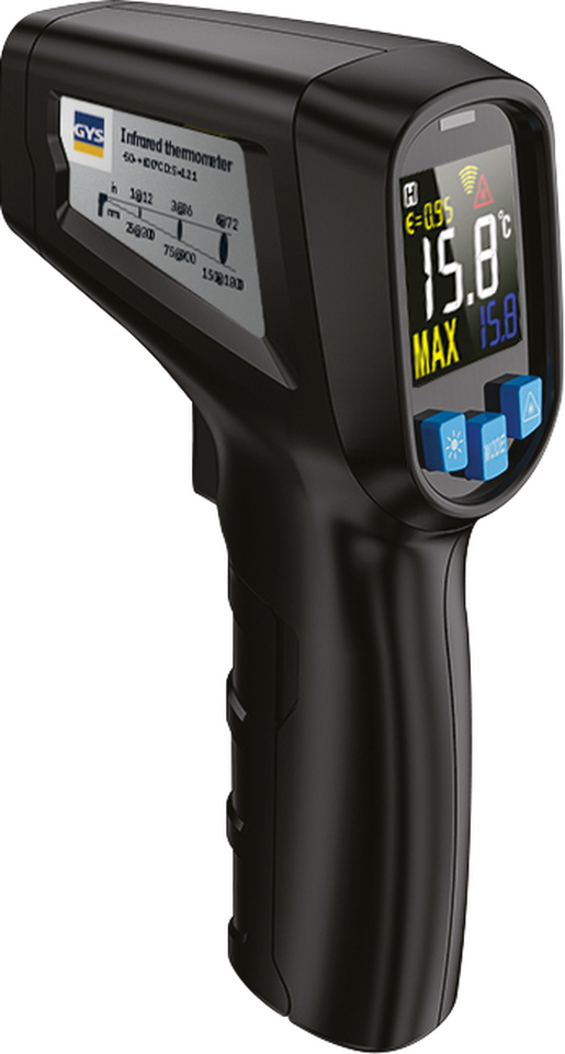GYS 079922 – Thermomètre infrarouge à visée laser