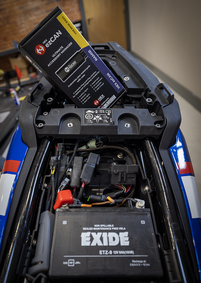 HEX ezCAN Namib spécial BMW F450 GS