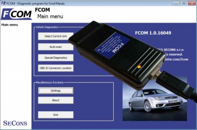 FCOM version "Pro" pour véhicules du groupe Ford, Mazda FCOM version "Pro" pour véhicules du groupe Ford, Mazda