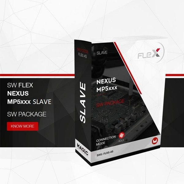 FLS0.4S - Module Logiciel Flex BL Nexus MPC5XXX  (version Slave)