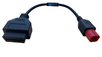 Cable Euro 5 OBD2 spécial Motos 6 voies Cable Euro 5 OBD2 spécial Motos 6 voies