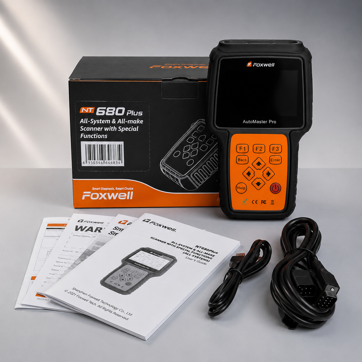 Scanner professionnel  Foxwell NT680 Plus avec mises à jour illimitées