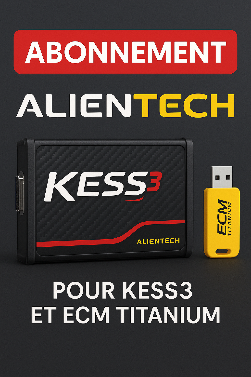 Renouvellement Abonnement pour  Kess V3 , ECM Titanium et options