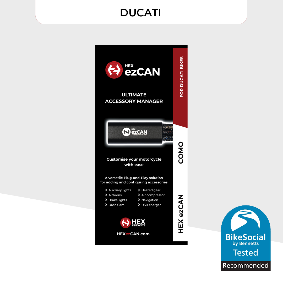 HEX ezCAN Como pour Ducati