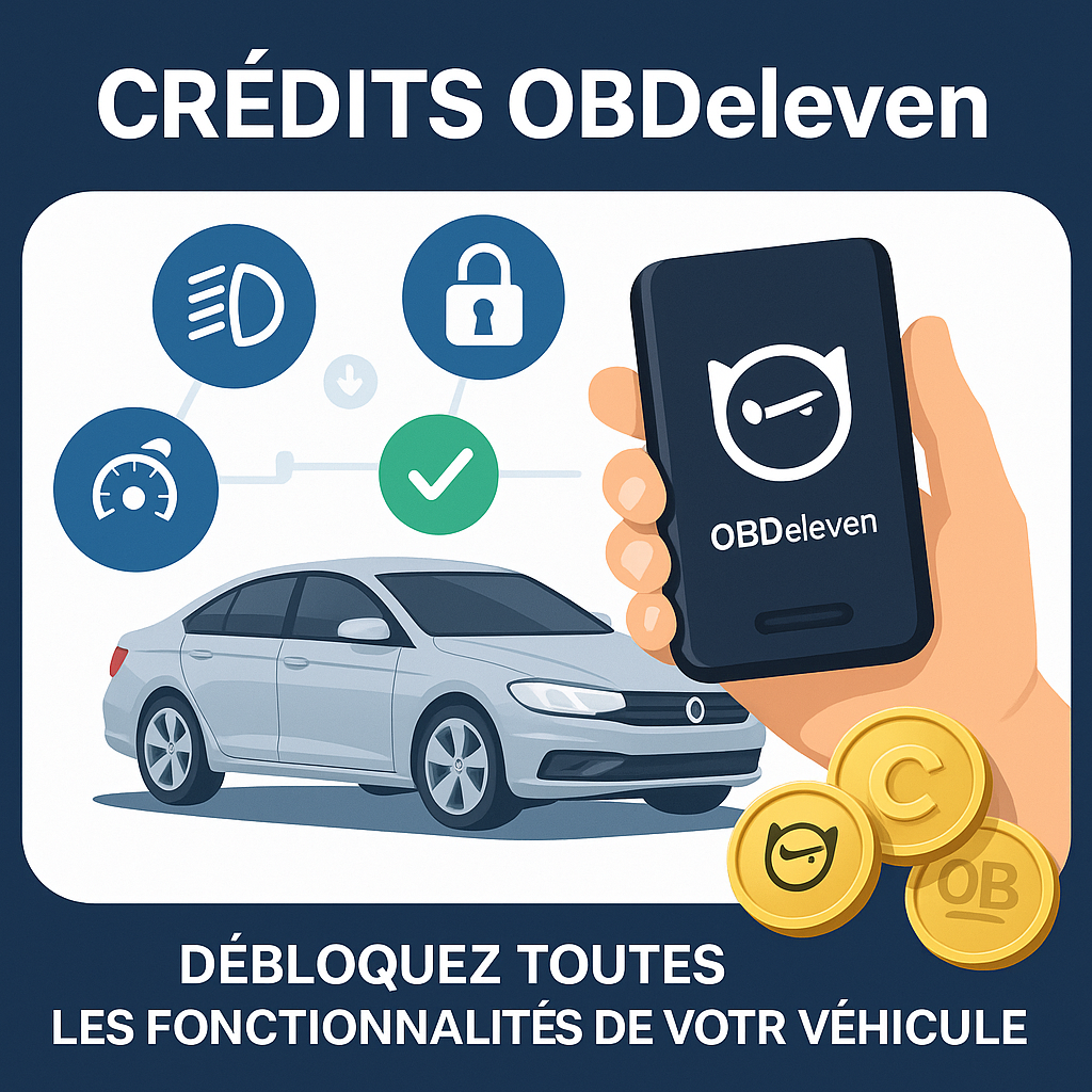 Crédits pour OBDeleven