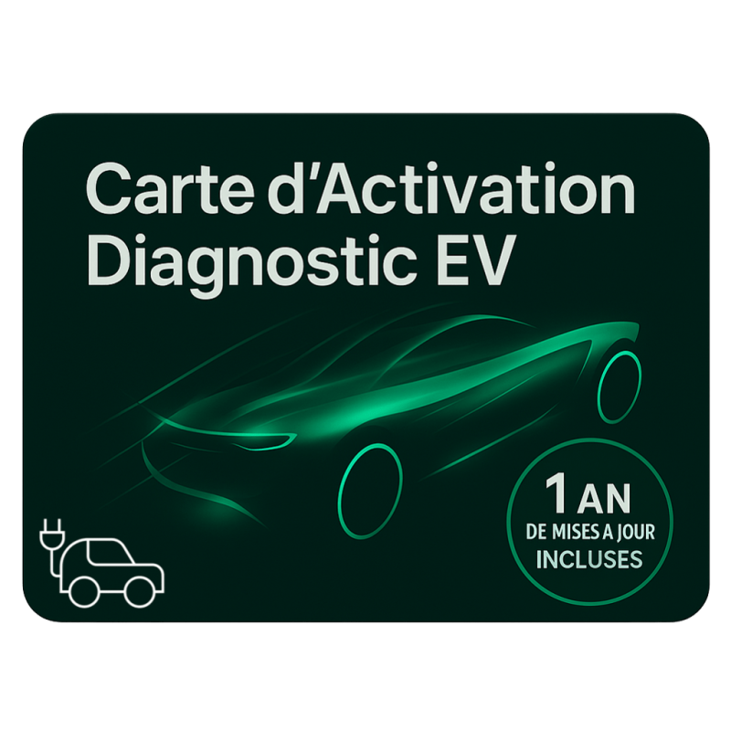 Activation Diagnostic EV Launch | Mise à jour 1 an véhicules électriques