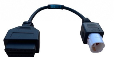 Câble de Diagnosticà 6 Broches pour Moto , Adaptateur de Plomb de Moto