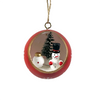 Snowman Open Ball Ornament