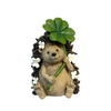 Hedgehog Sitting with Shamrock Front