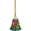 Bell with Poinsettia