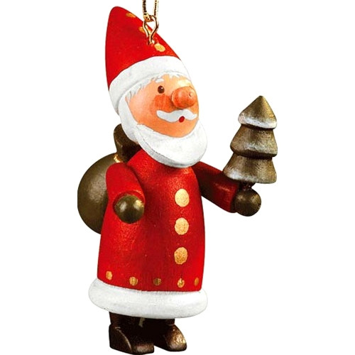 Santa Holding Tree