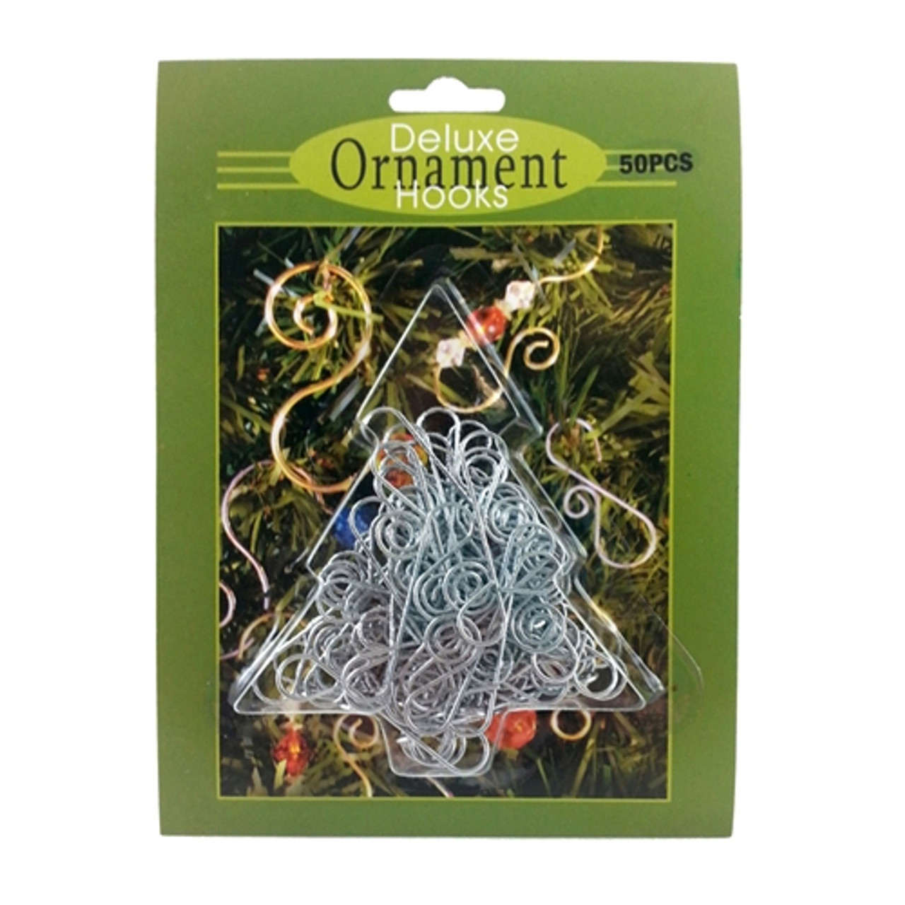Elevate Essentials Ornament Hooks (Silver 100pk)