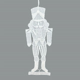 Nutcracker Linen Ornament