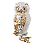 Gold and White Owl