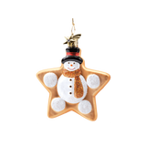 Snowman Sugar Cookie