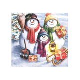 Snowman Family Napkins