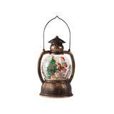 Bronze Lantern with Santa Claus