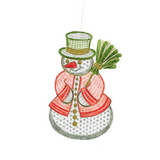 Colorful Snowman Linen