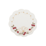 Berry Garland Linen - Round