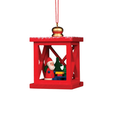 Lantern with Santa
