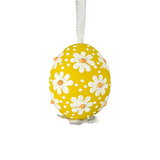 Easter Egg Yellow with White Dasises