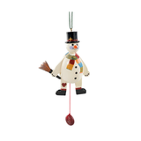 Snowman Jumping Jack Ornament