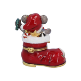 Mouse in Boot Trinket Box Back