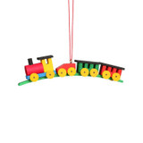 Colorful Train Ornament