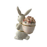 Rabbit with Flower Backpack Back