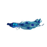 Dark Blue Peacock with Clip