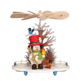 Dwarf Snowman, Tealight Pyramid