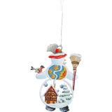 Snowman with Bavarian Hat Pewter