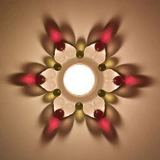 Beaded Glass Star Adventsstern
