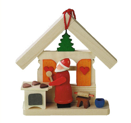 Santa Baking Cookies
