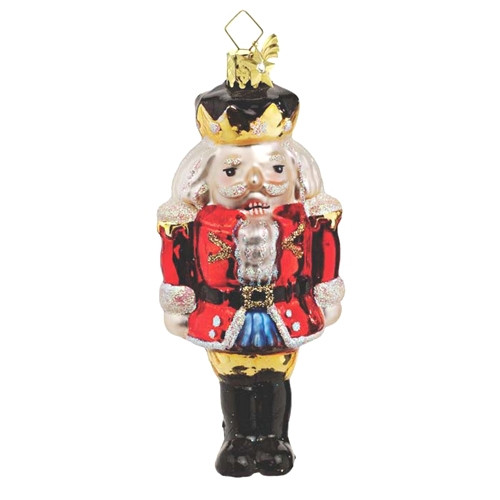 Gingerbread Nutcracker with Staff