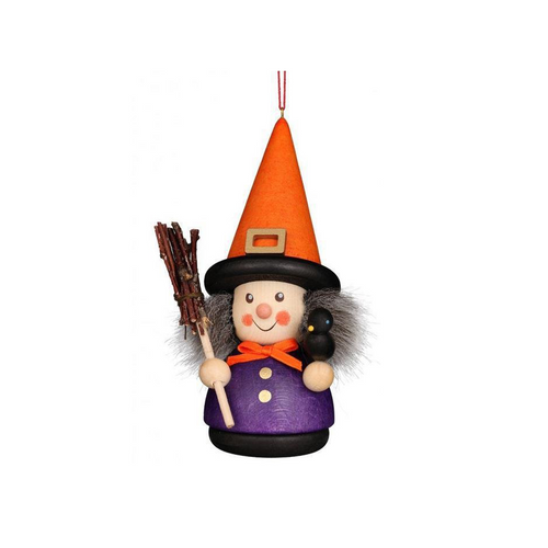 Halloween Witch with Broom