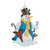 Snowman with Umbrella Pewter Ornament