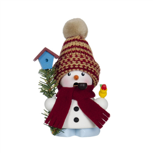Snowman in Woolen Hat