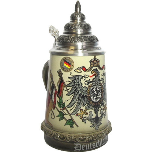 Eagle with Flags Beer Stein