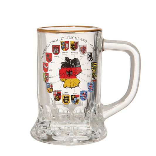 German Crest Shotglass