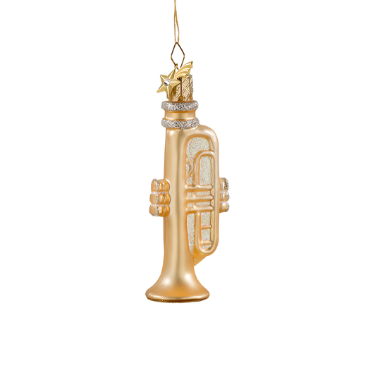 Trumpet Glass Ornament