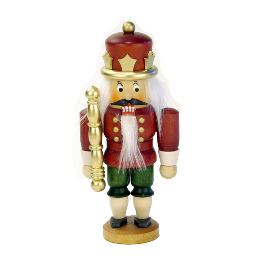 Nutcracker King in Red and Gold