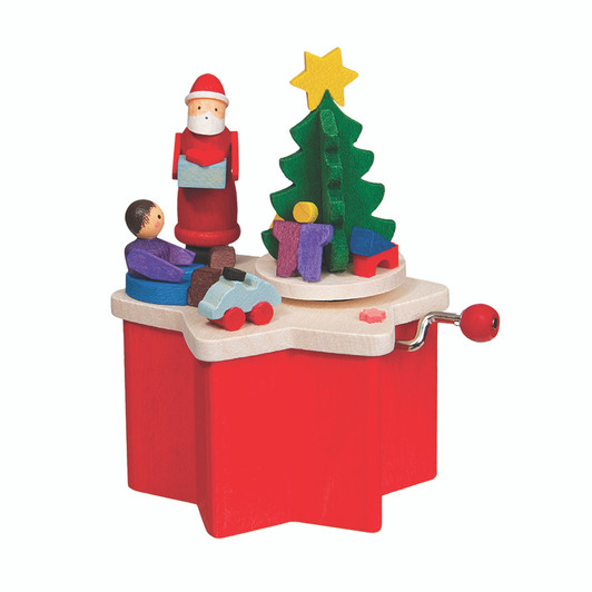 Santa's Boot Music Box