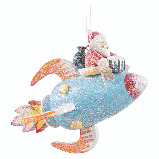 Frosty Santa Rocket